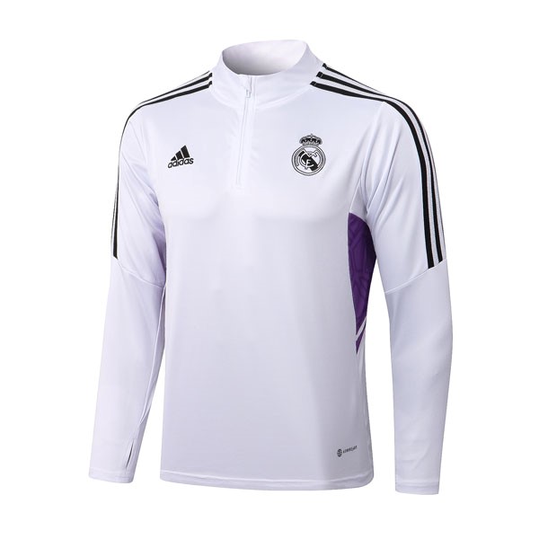 Sudadera De Training Real Madrid Top 2023 Blanco